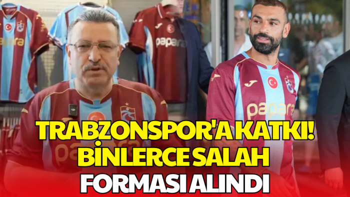 Trabzonspor'a Dev Forma Desteği! Başkan Genç Binlerce Forma Satın Aldı